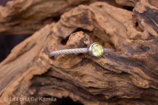 Bracelet « Draconia » - Argent et Labradorite