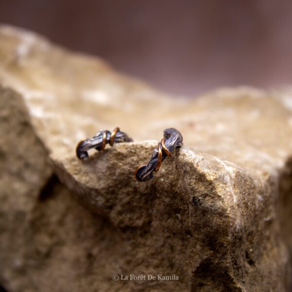 Arabelle - Argent massif et bronze