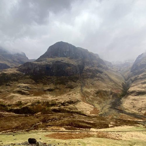 Three Sisters of Glencoe, Scotland